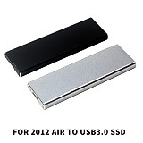 XT-XINTE Aluminum Alloy External Hard Drive Case for 2012 MacBook Air SSD to A1465 A1466 MD223 MD224 MD231 Adapter USB 3.0 HDD Enclosure