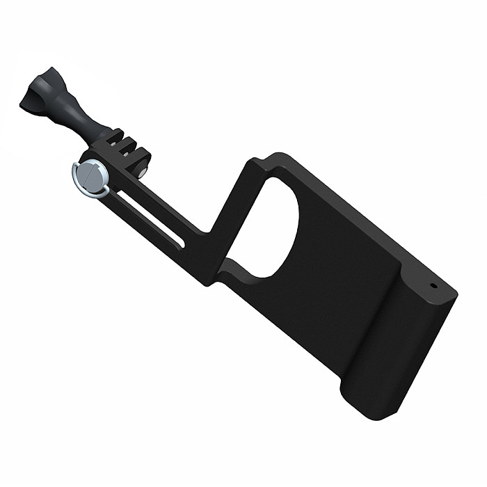 BGNing Aluminum Aloy Gimbal Splint Adapter Plate MOZA Camera Stabilizers for DJI GPRO13 8 Action Camera Selfie Handle