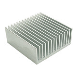 XT-XINTE 2x 50*50*20mm Radiator Cooler Heatsink Aluminum Heat Sink Cooling for LED Chip Transistor IC Module Power PBC Heat Dissipation