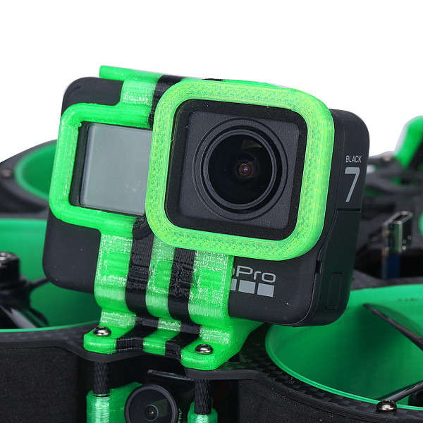 iFlight Green Hornet Camera Mount 3D Print TPU Protective Cover for GoPro Hero 5/6/7/8 Mount 10°/15° FPV Racing Drone CineWhoop