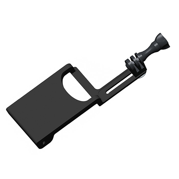 BGNing Aluminum Aloy Gimbal Splint Adapter Plate MOZA Camera Stabilizers for DJI GPRO13 8 Action Camera Selfie Handle