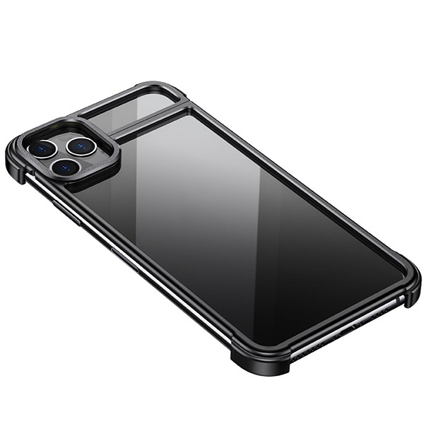 FCLUO 2020 New Metal Magnetic Adsorption Bumper Phone Case Disassembled Design for iphone 11pro for 11 Pro Max Alloy Back Cover Frame