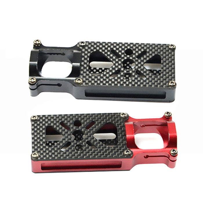 JMT D25 Aluminum Alloy Motor Mount Carbon Fiber Mounting Plate for Multi-axis Multi-rotor Drone Folding Rack RC Aircraft