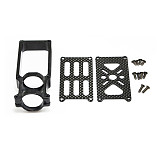 JMT D25 Aluminum Alloy Motor Mount Carbon Fiber Mounting Plate for Multi-axis Multi-rotor Drone Folding Rack RC Aircraft