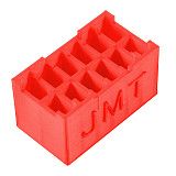 JMT 3D Print TPU Battery Container Box 3D Printing Holder for Up to 12pcs Mini Indoor FPV Racing Drone RC Aircraft Lipo Battery