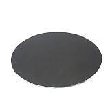 XT-XINTE 200*200*1.2mm Round Mouse Mat Aluminum Anti Slip Rubber Bottom Gaming Mouse Pad Computer Accessory