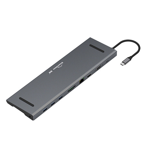 Blueendless Type-c Docking Station HDMI HD VGA Ten in one Usb3.0 Converter Multi-function Hub HC101C