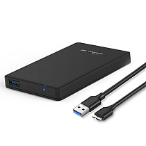 Blueendless MR23P HDD Enclosure 2.5 inch Mobile Hard Disk Box USB3.0 SATA Serial Port Tool-free Notebook External Hard Disk Box