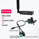 Serial Port RS485 RJ45 Ethernet to 4G LTE-FDD LTE-TDD 3G WCDMA DTU Server Converter Elfin-EG46 4G Router