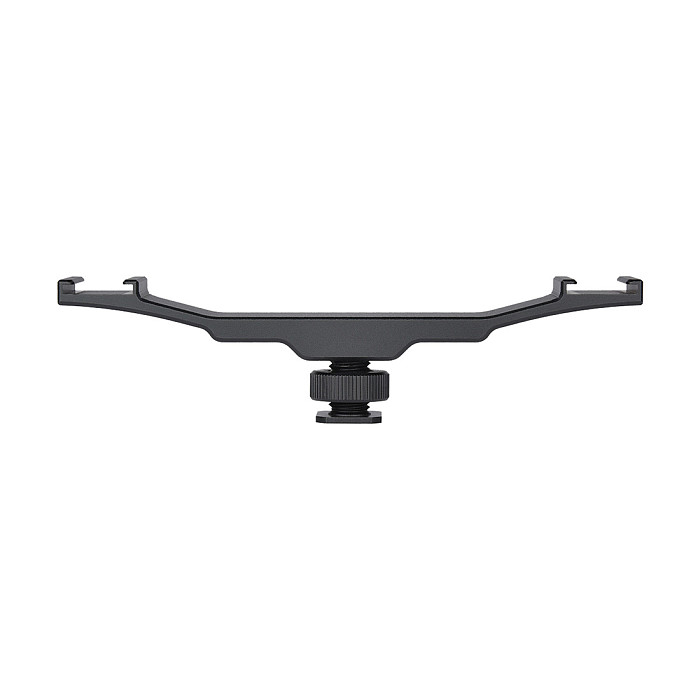 BGNING Universal Double Cold Shoe Bracket Camera Flash Bracket Extension Rod for Camera