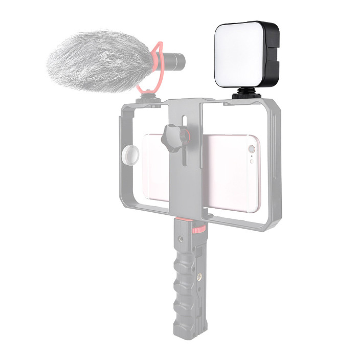 BGNING Mini Shoot light fill light 204 Lamp beads / phone Live broadcast fill light 49 lights beads for Camera photography LED fill light
