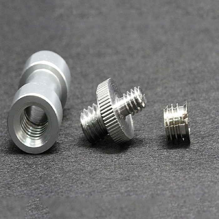 BGNING 1/4 turn 3/8 Conversion Screw Wire Lamp Holder Conversion Screw Wire 3Pcs/Set for camera Lamp Holder