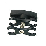BGNING Aluminum Alloy Butterfly Clamp Two Opening Mount clip For Diving Gopro Osmo Action EKEN Camera
