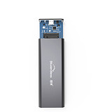 Blueendless HDD Docking Station 2242/2260/2280 M.2 SSD Case Aluminum 2.5' Msata USB 3.0 External Hdd Caddy Box NAS Enclosure