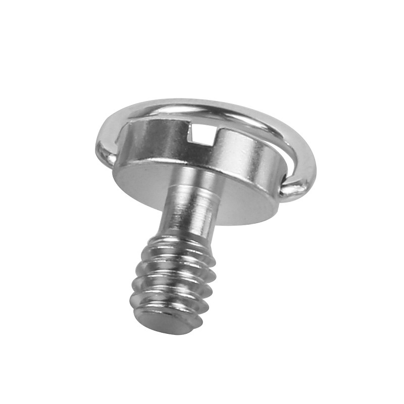 BGNING Inch 1/4 Quick-set Screws Quick Gunners Shoulder Strap Quick-mount Camera Screws D-handle Hand-screw Screws Galvanized Iron