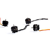 BETAFPV 1105 5000KV 4S 4PCS Brushless Motors with Toothpick F4 2-4S AIO Brushless Flight Controller BLHELI_S 12A ESC for FPV Racing Drone