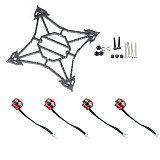 Happymodel Larva X FPV Racing Drone Accessory Kit Replacement Parts 100mm Frame EX1103 7000kv Motors Screw Kit