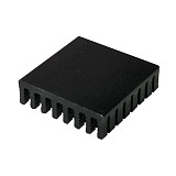 XT-XINTE 10Pcs 28*28*8mm Aluminum Heatsink Radiator Cooling Cooler Heat Sink for Electronic Chip IC LED Computer for Wholesale