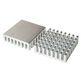 XT-XINTE 10Pcs 28*28*8mm Aluminum Heatsink Radiator Cooling Cooler Heat Sink for Electronic Chip IC LED Computer for Wholesale