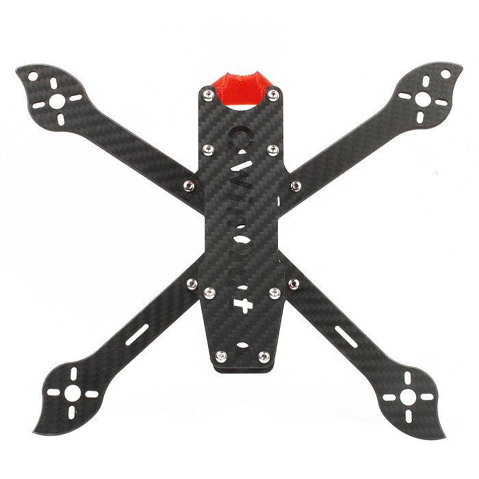 QWinOut three225 225mm Carbon Fiber FPV Racing Drone Frame Kit with 3D printing TPU Camera mount for 19mm camera for DIY RC Drone Aircraft