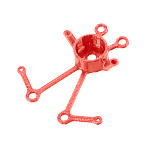 JMT 3D Printing Base Upgraded Version Antenna Base 55mmx59mm For DIY FPV Racing Drone Aircraft