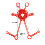 JMT 3D Printing Base Upgraded Version Antenna Base 55mmx59mm For DIY FPV Racing Drone Aircraft