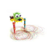 FEICHAO Childen Gift DIY Electric Graffiti Robot Vibration Draw Kids Science Discovery Kit for STEM Physics Experiment F-Educational Toys