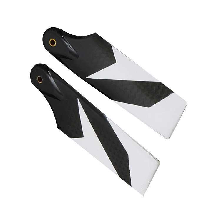 ALZRC Devil 505 Fast RC Helicopter Parts Carbon Fiber Tail Paddle-80mm D505F63 For RC Drone Accessories