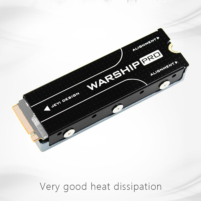 JEYI SATA Disk Array Card JMS585-Slim 5 Ports SATA3 for M. 2 Nvme PCI-E 3.0 to SATA 16G JMB585 Cooler Radiator for ThunderBolt 3