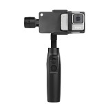 BGNING BJB-G6A Aluminum Alloy Gimbal 4MM Stabilizer Plate Splint Tripod Connection for GOPRO8 Gopro /DJI Osmo / EKEN and other Sports Camera 