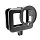 BGNing Aluminum Case Protective Frame Housing Shell with 52mm Lens Filter Mount for Go Pro Hero 8 Action Camera