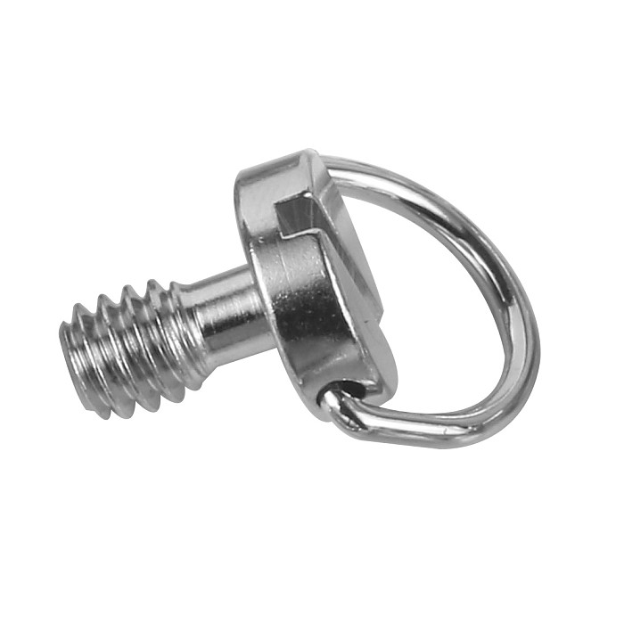 BGNING 10pcs Universal Aluminum alloy Metal Camera Quick Release Plate D-Ring Screw Thread 1/4 Screw For DSLR Camera