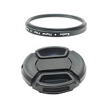 BGNing Universal SLR Camera UV Filter with Lens Cap for 52mm DSLR Camera Lens