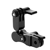 BGNing 360 Degree Rotation Helmet Adapter Mount Magic Arm with Quick-fit Screws for Gopro XiaoYi SJcam Sports Camera