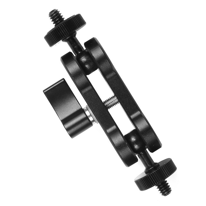 For DJI OSMO 360 GoPro13 SLR Camera Magic Arm Adapter Dual Ball Head Hot Shoe DSLR Camera Accessory for Monitor Gimbal Bracket