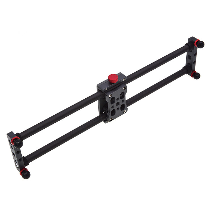 BGNING 40CM Carbon Fiber Desktop Mini Slide Rail Bearing Stabilizer for SLR Micro Single Camera Smartphone​