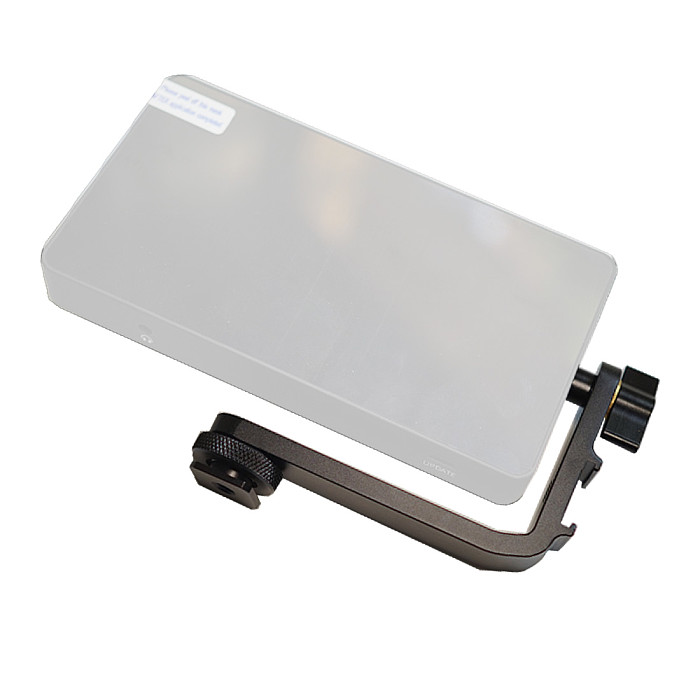 BGNING Monitor L-shaped Bracket Adjustable Inclined Expansion Microphone Bracket for Micro Single Camera 5.5 inch
