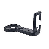 BGNING A9IIL Aluminum Alloy L Type Tripod Ball Head Bracket Adjustable Quick Release Plate for Sony A92