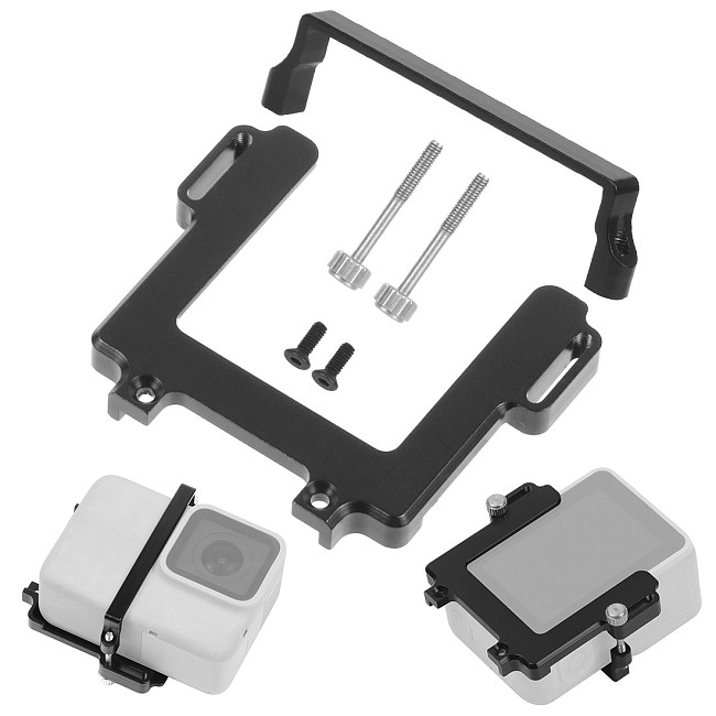 BGNING Handheld Stabilizer Switch Plate Adapter for Gopro Hero 8 7 6 5 for DJI Osmo Action for FY G6 WG2X Rich Gimbal Camera Mount Holder