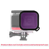 Sunnylife 60 Meters Waterproof Underwater Housing Case Protective Case 3 Colors Diving Filters for Insta360 One R Sports Camera