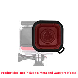 Sunnylife 60 Meters Waterproof Underwater Housing Case Protective Case 3 Colors Diving Filters for Insta360 One R Sports Camera