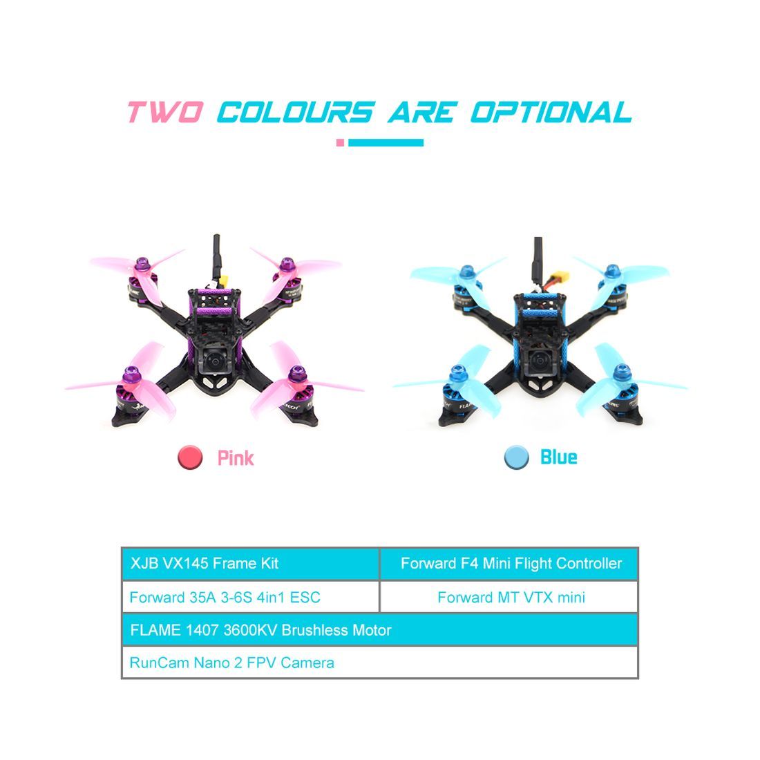 hglrc 1407 3600kv motor