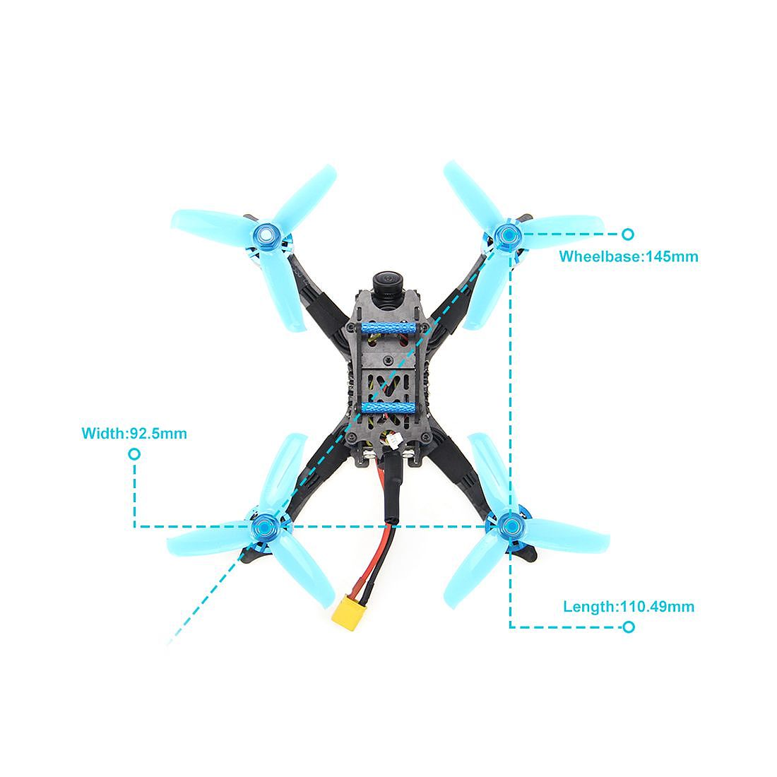 hglrc 1407 3600kv motor