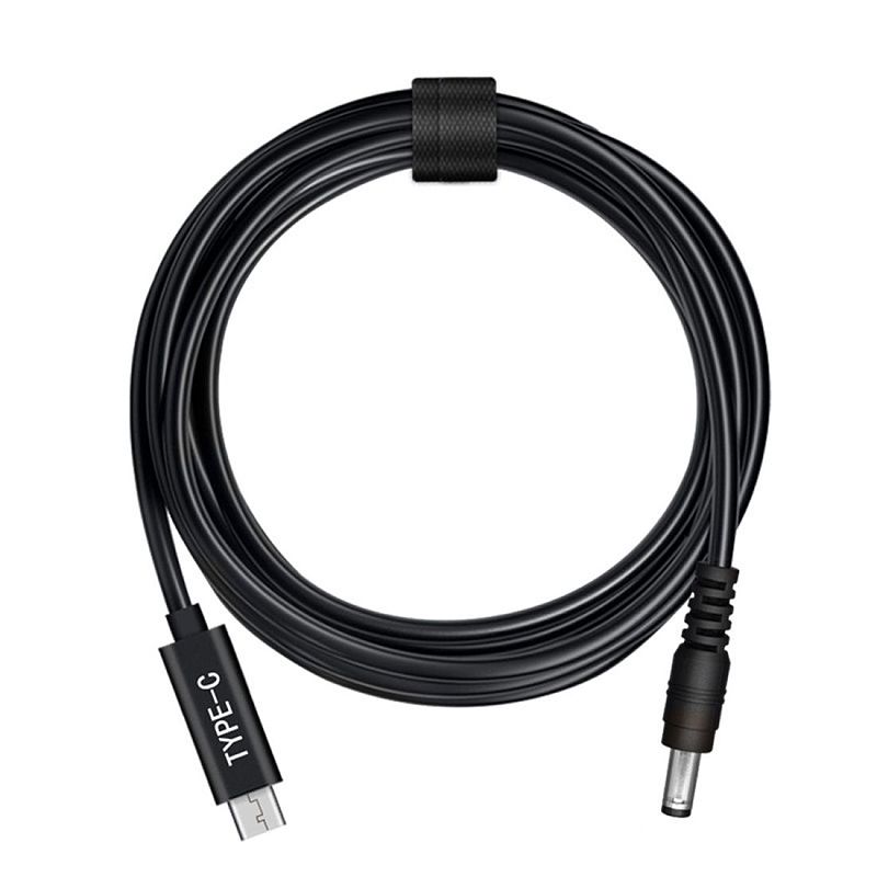 XT-XINTE USB 3.1 TYPE C to DC 5.5*2.1 / 4.8*1.7 Male to Male Laptop Charger DC Jack Power Adapter Cable 1.5M Decoy Trigger PD Charging