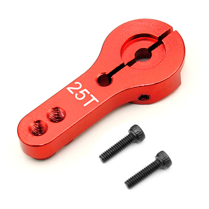 JMT 4PCS 20KG Digital Servo 180° / 270° / 360° Large Torque Metal Shell Servo Waterproof with 4Pcs 25T Metal Servo Arm for Car Model / Multi-Rotor Aircraft / Helicopter / Robot / RC Toy