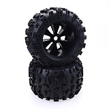 FEICHAO 4PCS Toy Car Wheels & Tires for Redcat Rovan HPI Savage XL MOUNTED GT FLUX HSP 1/8 Monster Truck RC Car