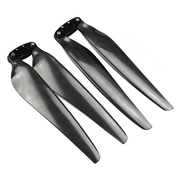 JMT 3080 Carbon Fiber Folding Propeller 30 inch CW CCW Props with Paddle Clamp Clip for RC Multicopter Drone Agricultural plant protection UAV