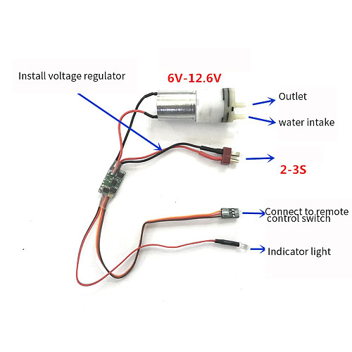 XT-XINTE 40A 50A 60A 80A Water-cooled Two-way ESC With UBEC Output For RC Boat Vehicles Underwater Propellers Wind-driven Products