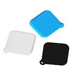 FEICHAO Silicone Lens Cap Dust Cover Lens Protection Cover For Insta360 ONE R 4K Wide Angle Lens 360° Panorama Camera Accessories