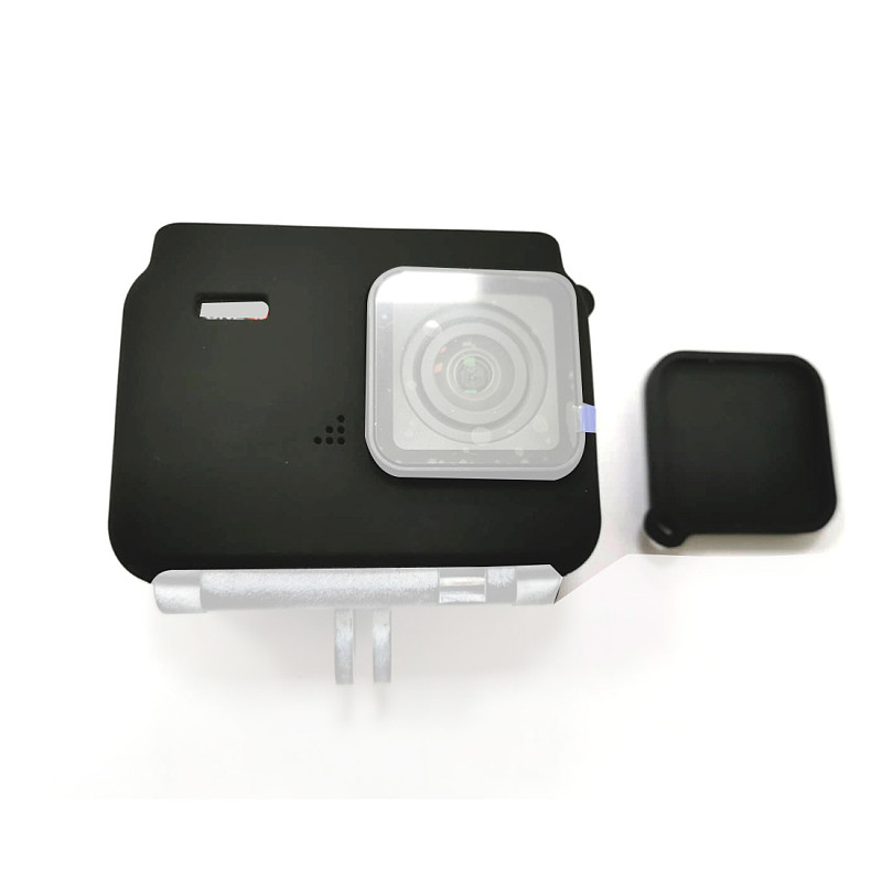 FEICHAO 2020 New Frame Silicone Case Anti-fall Protection Cover Dustproof Frame Protection Case for Insta360 ONE R 4K Camera​